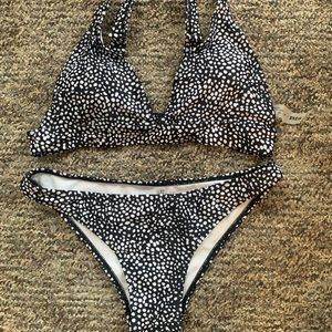 Patterned Shein Bikini